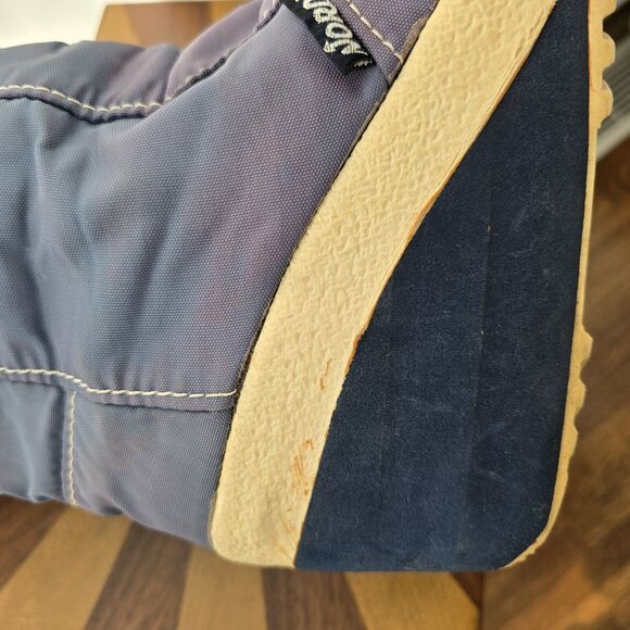 Nordica True Vintage 70s Womens Size 7 Blue Fur Lined Tall Ski Snow Winter Boots - Picture 9 of 16